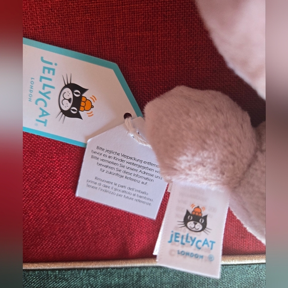 Jellycat Beatrice Butterfly Plush & Soft 8x13" BNWT Authentic - Picture 7 of 7